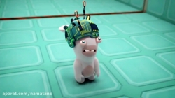 انیمیشن خرگوش های بازیگوش قسمت 1 - rabbids invasion